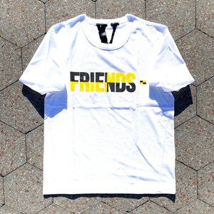 vlone shirt yellow and black